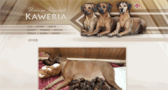 Desktop Screenshot of kaweria.com